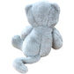 The White Company Soft Grey Cat Plush Toy Adorable Stuffed Animal