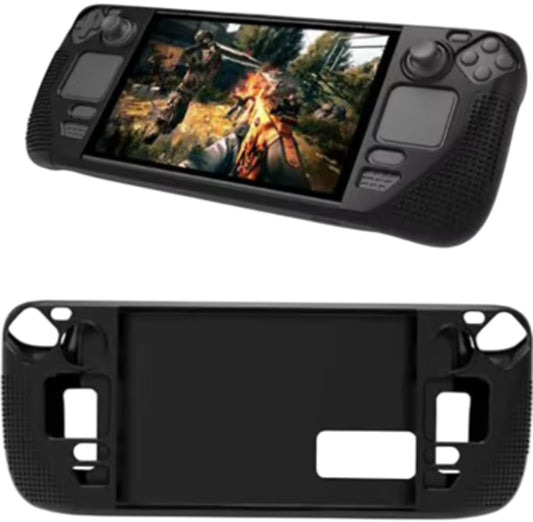 PGTECH Silicon Case Compatible For Steam Deck Black Protective Cover 2021