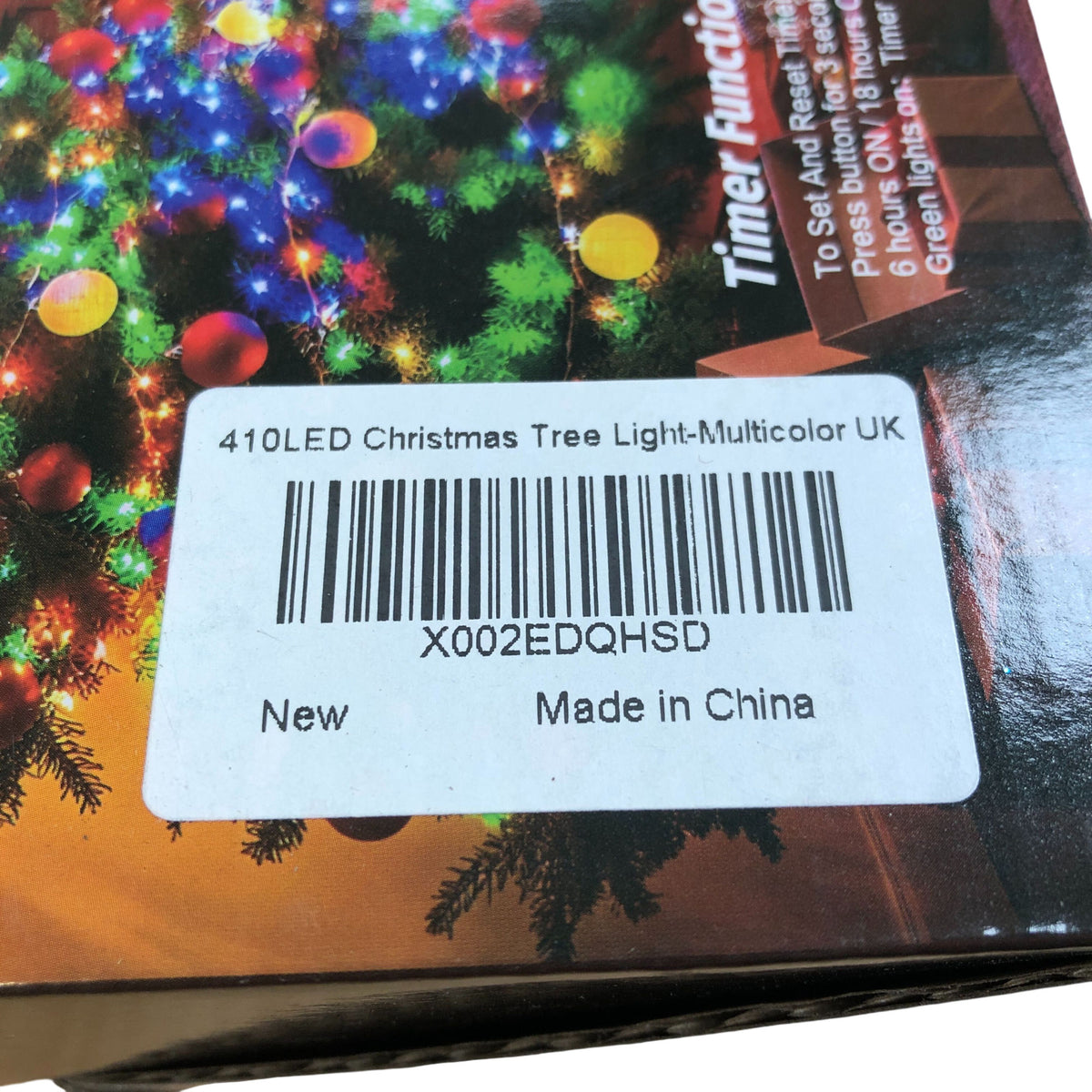 Aneway LED Christmas Tree Icicle Lights RGB 410 Multicolour String Lights
