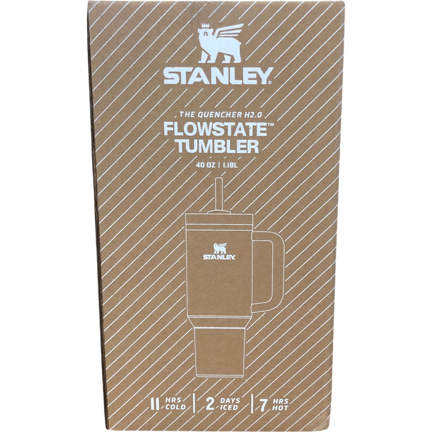 STANLEY Quencher H2.0 FlowState Tumbler 40oz Rose Quartz Double Wall Insulation
