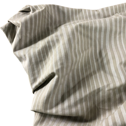 River Island Striped Top UK S Women's Beige