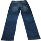 Onfire W32 L32 Men's Blue Jeans Regular Fit Denim Casual Trousers