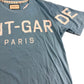 AVANT-GARDE PARIS Small Men's T-Shirt Cotton Graphic Print Blue Short Sleeve Tee