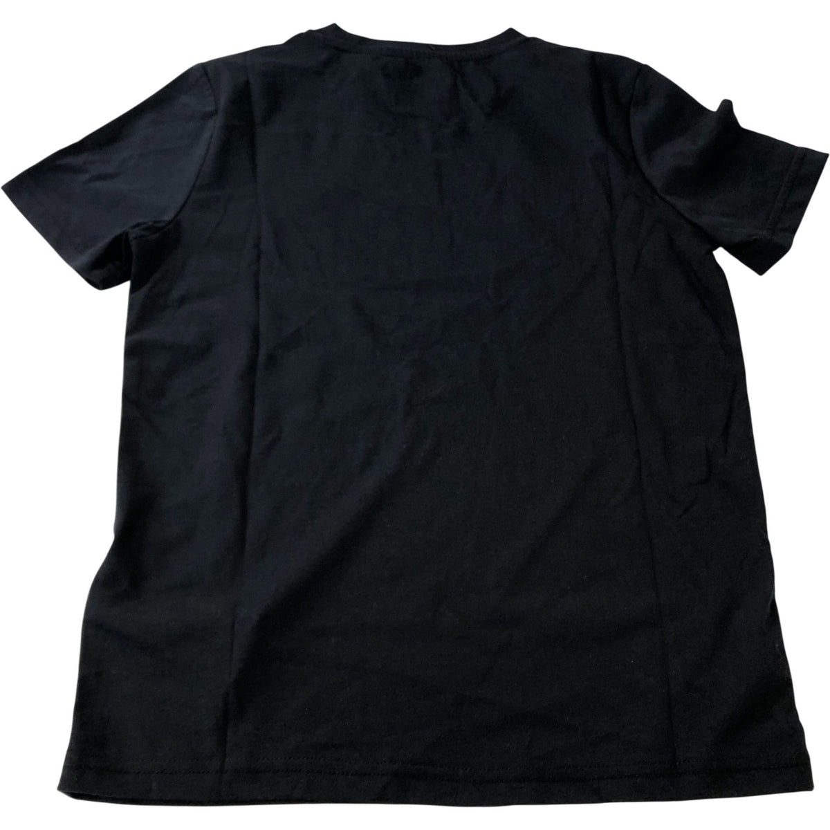 Kids Navy Blue Cotton Blend Short Sleeve Size 9-10 Years