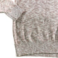 Grainger Pocket Crew Sweater Mid Brown Cotton Blend with Pocket
