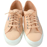 SUPERGA 2750-COTU Classic Trainers UK6.5 Women's Pink Peach Canvas Shoes