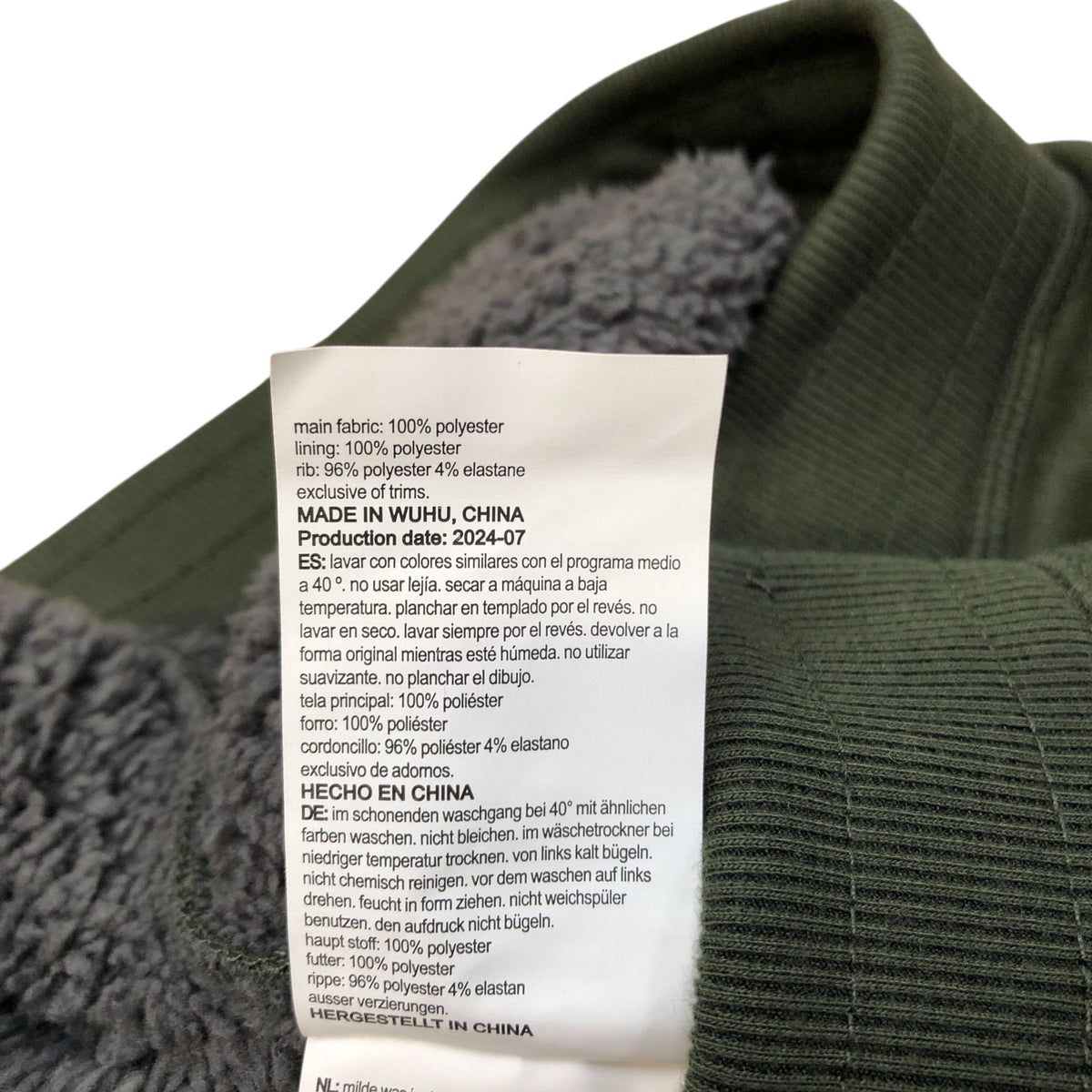 Mountain Warehouse Joggers Men's Green Comfort Fit Size 13 Years Trousers
