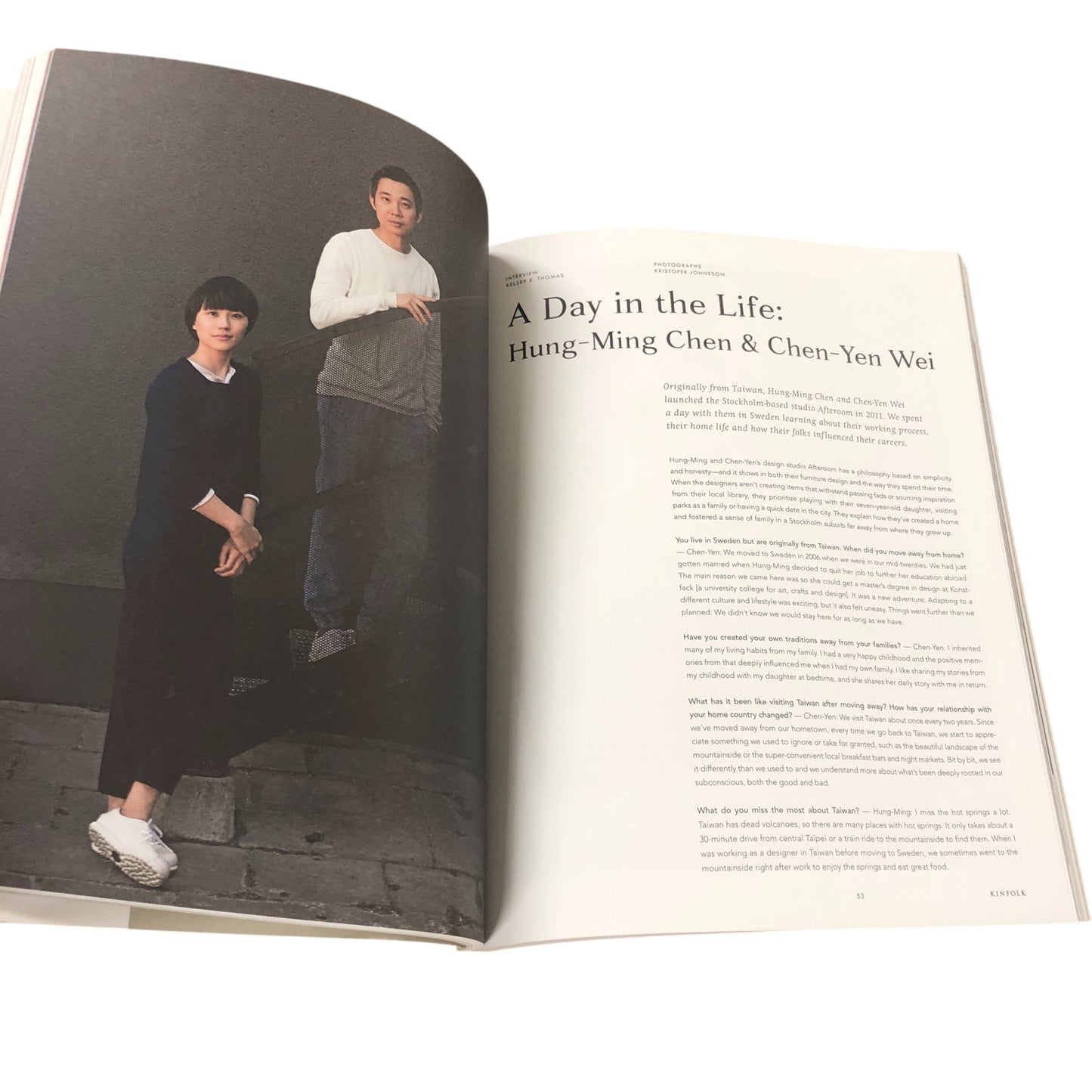 Kinfolk Volume Seventeen The Family Issue Stylish Photography Arts Culture