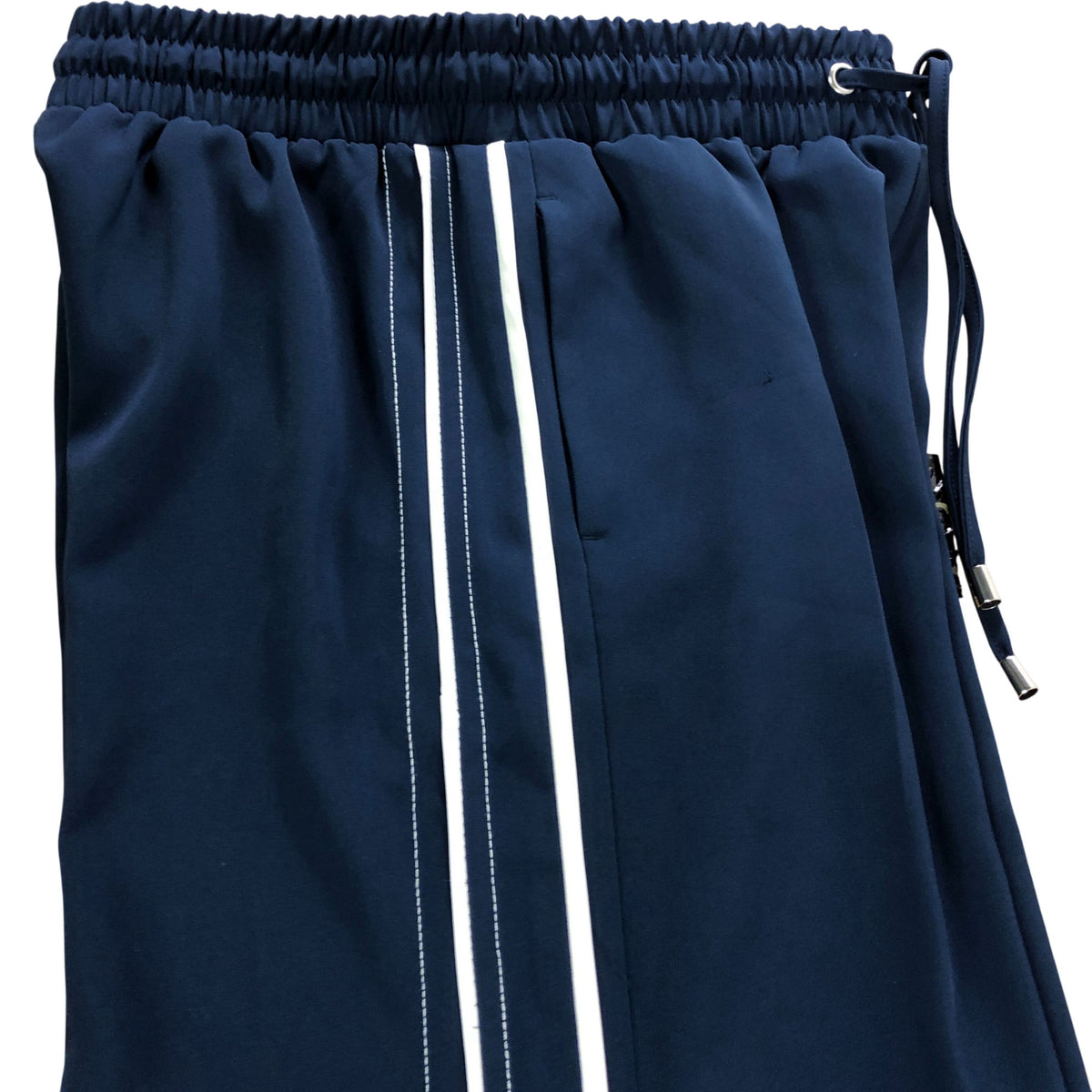 River Island Activewear Track Pants Size Small Women's Navy Blue Wide Leg