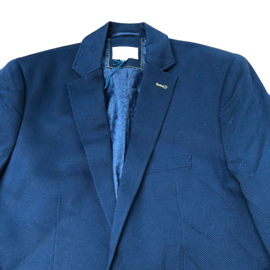 York Blazer UK38 Men's Dark Navy Cotton Blazer