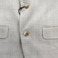 River Island UK36R Men's Beige Check Blazer Suit Jacket Modern Fit Stylish