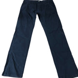 Onfire Navy Trousers W38 L30 Men's Stylish Casual Cotton Blend Elasticated Fit