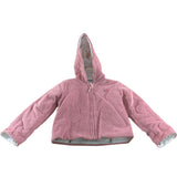 Mini Cuddles Pink Puffer Jacket 9-12 Months Girls Hooded Warm Cotton