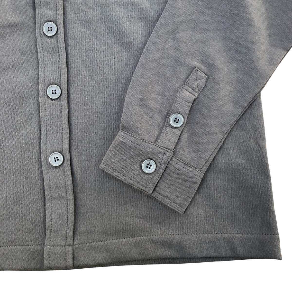 Onfire Long Sleeve Button Shirt Grey Size M