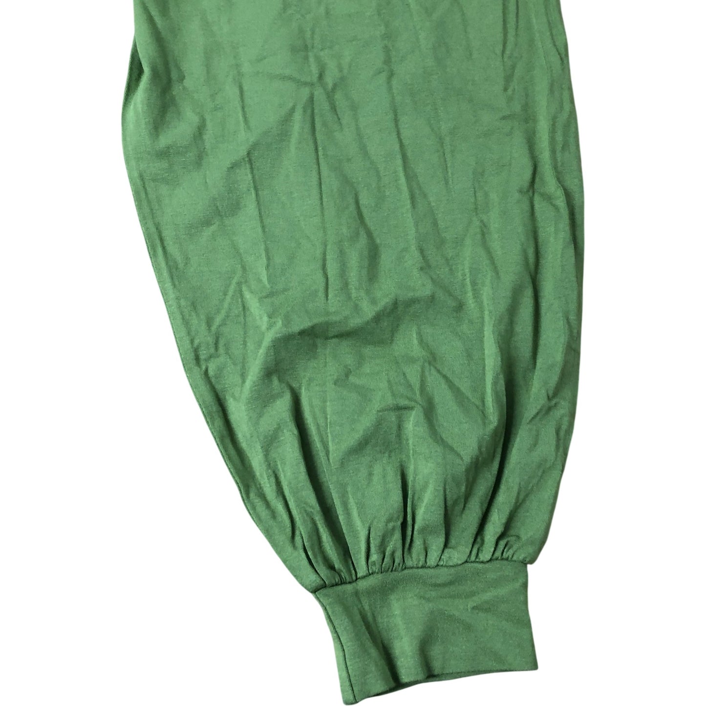 Women's Green Sleeveless Casual Jumpsuit Size 12