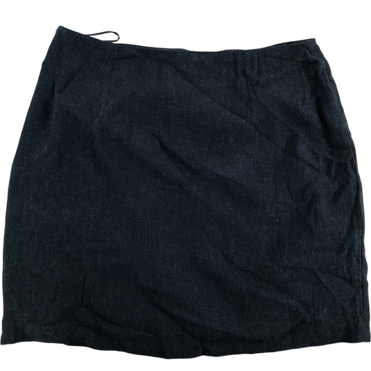 River Island Black Skirt Size 8 Women's Garden Py High Waisted Casual Wear