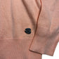 US Polo Assn Women's S Sweater 70 Cotton 30 Viscose Peach Long Sleeve Jumper