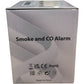 Smoke And CO Alarm JKD 515COM Battery Powered LCD Display 2 Pack
