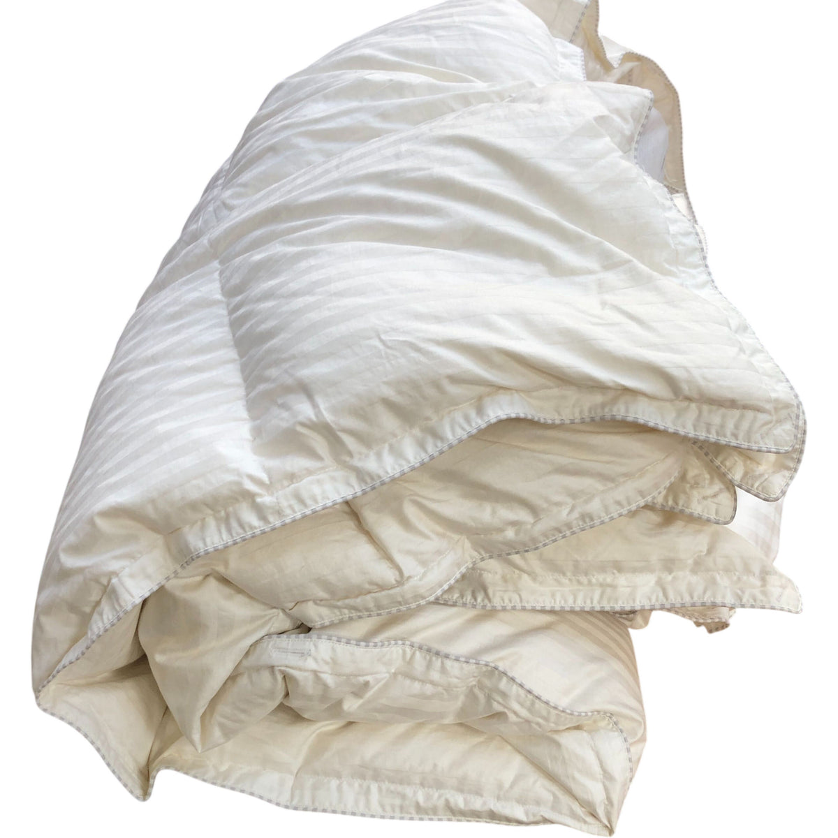 Hungarian Goose Down Double Duvet 13.5 Tog Soft Cotton Jacquard