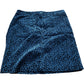 Women’s Skirt Size 14 Cotton Blend Blue Print Knee Length Casual