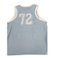 River Island Blue Basketball Jersey 72 Lago Di Men's Size M Sporty Style
