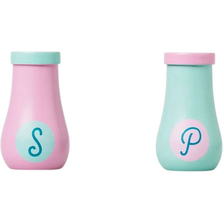 Flying Tiger Copenhagen Mini Wooden Salt And Pepper Set For Play