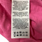 Pink Short Sleeve Blouse Women's Cotton Button Up Size UK12
