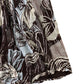Brown Floral Print Maxi Dress Size 12