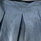 River Island Women's Grey Pleated Midi Skirt Size 14