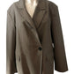 Premium Blazer UK18 Women's Oversized Tailored Stylish Brown Jacket