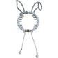 Diuso Bunny Hair Comb Accessory Gift Boxed Elegant Pearl Design Wedding