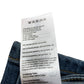 Baukjen Blue Straight Jeans UK Size 16 Organic Cotton Strip Style