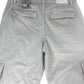 River Island Loose Cargo Trousers UK32 Men's Beige Cotton Lightweight Pants