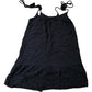 Pour Moi Maxi Dress Women's Black Loose Casual Adjustable Straps Size 10