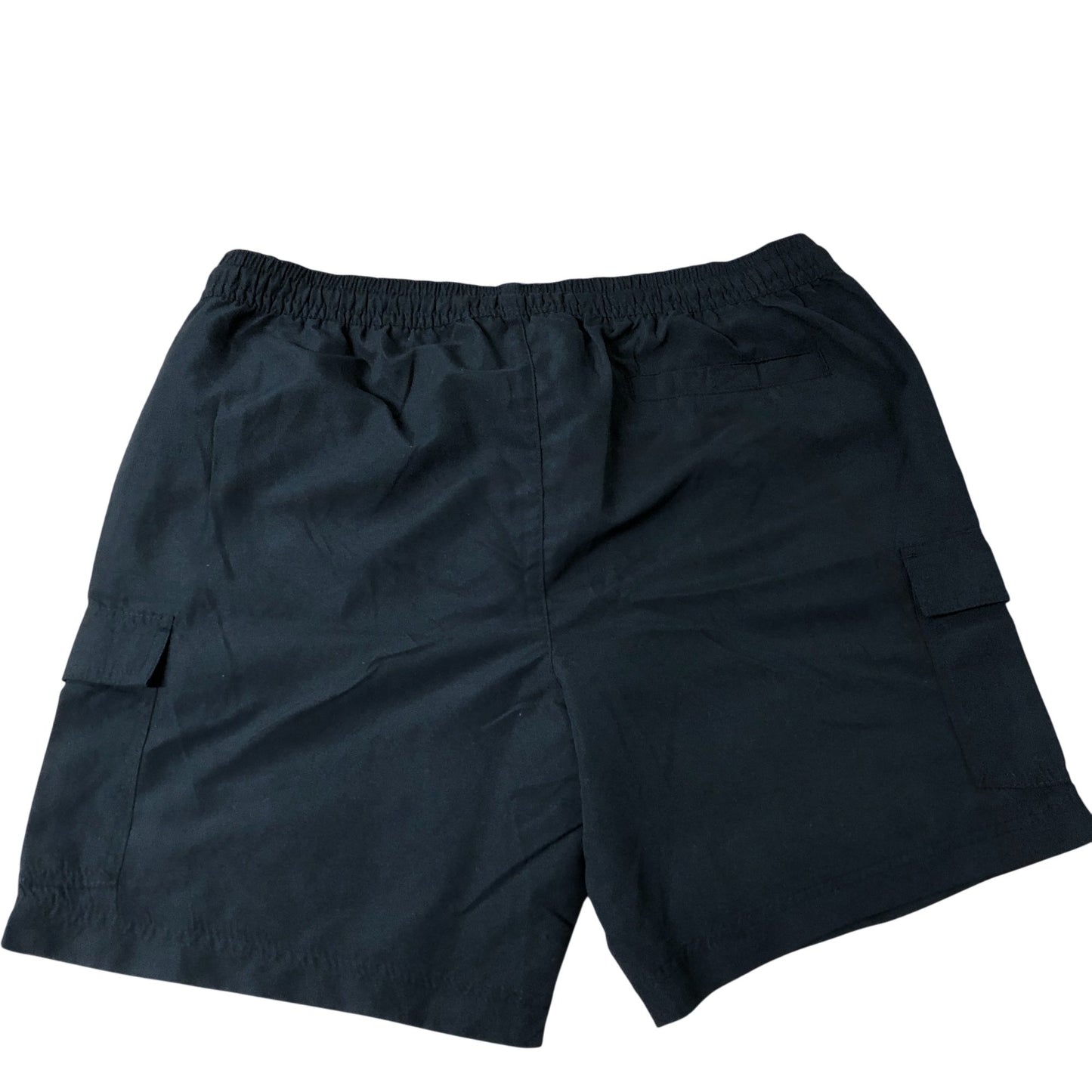 Onfire Cargo Shorts Black Men's 100% Polyester Lightweight Summer Wear Large