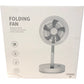 LBSTP F9 Folding Fan with Remote Control Battery Operated Desk Fan Portable