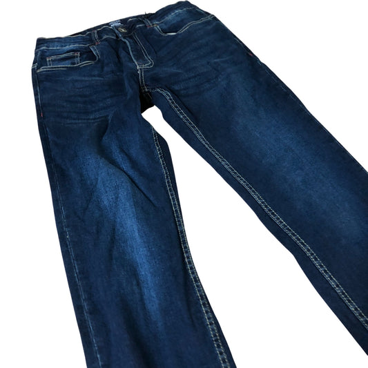 Blue Inc Men's Regular Fit Jeans W38 L32 Denim Fashion Trousers Dark Blue