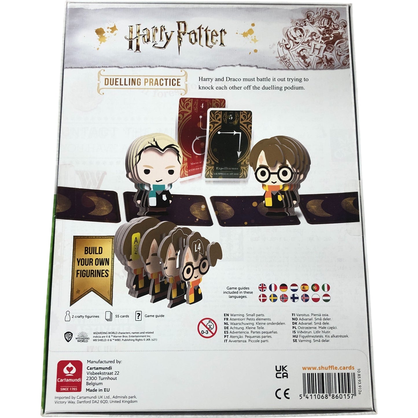 Harry Potter Duelling Practice Card Game Customisable Figurines 2 Players