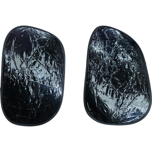 Car Window Sun Shades Protection Universal Fit Black Shade Pair