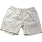 River Island Studios Mens Large Beige Cotton Blend Elasticated Shorts