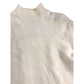River Island Women's XS Cream Textured Knit Jumper Sweater High Neck