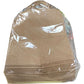 Brown Paper Gift Bags With Christmas Stickers 30 Pack