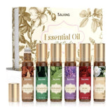 SALKING Essential Oil Roll On Set 6 X 10ML Aromatherapy Gift Set