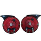 Fayre Fairy 12V 110db Loud Snail Air Horn Dual Tone Universal Set For Cars