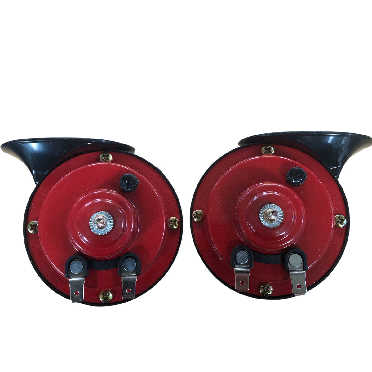 Fayre Fairy 12V 110db Loud Snail Air Horn Dual Tone Universal Set For Cars