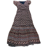 Branded Floral Print Maxi Dress - Size 6