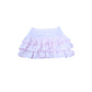 River Island Girls Ruffled Skirt Size 10 Years Light Pink Heart Detail