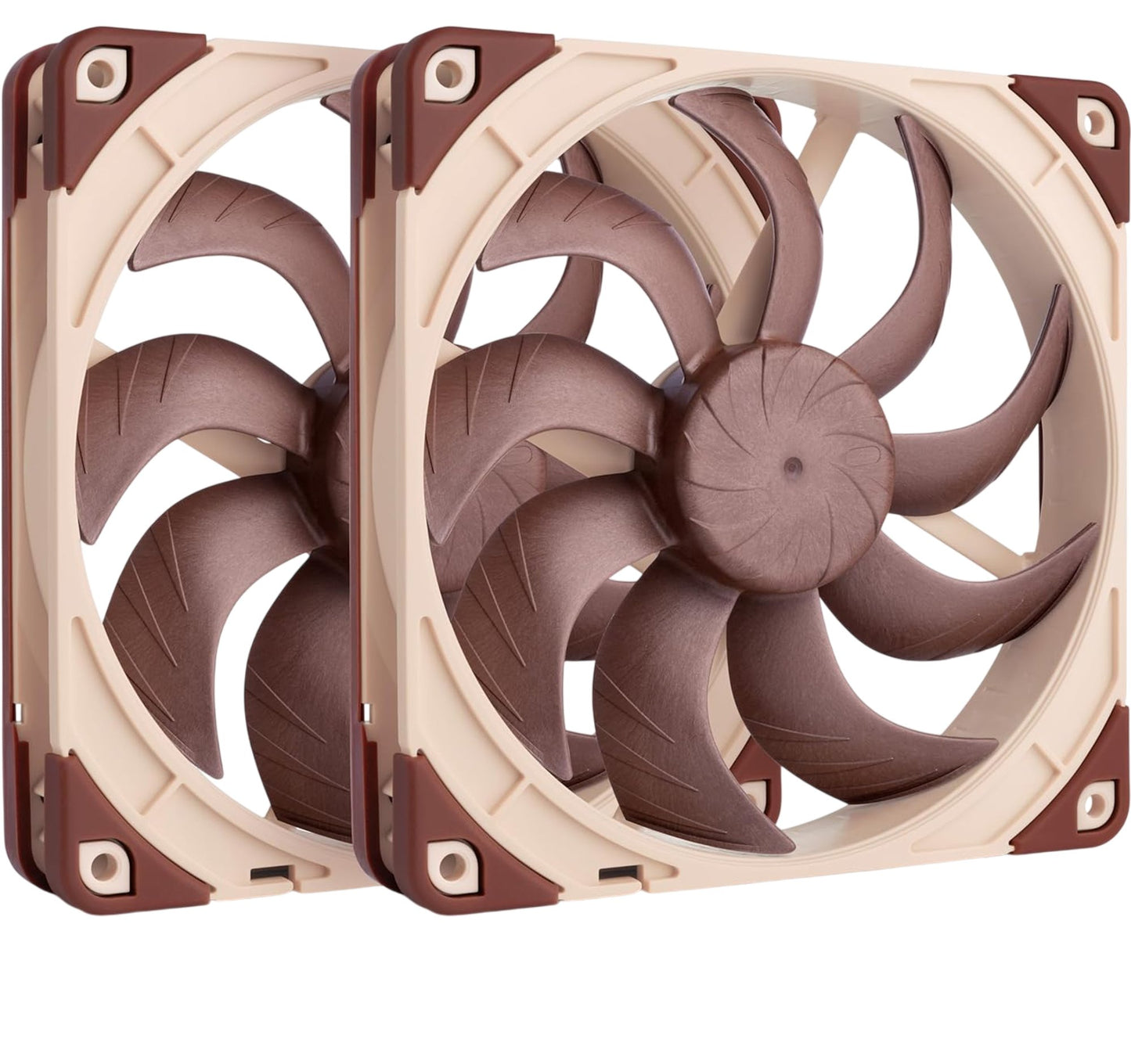 NOCTUA NF-A14X25 G2 PWM Sx2-PP Dual Fan Set Next Gen 140mm Premium Cooling