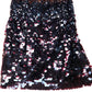 River Island Sequin Dress Women's Sleeveless Evening Party Dress Red Black