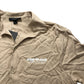 River Island Casual Shirt Size L Men's Short Sleeve Beige Cotton Blend